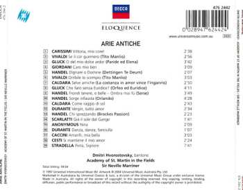 CD Dmitri Hvorostovsky: Arie Antiche 540153