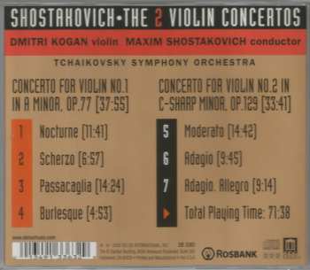 CD Dmitri Kogan: Shostakovich: The 2 Violin Concertos 294778