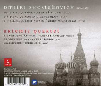 CD Dmitri Shostakovich: String Quartets 5 & 7 / Piano Quintet 426995