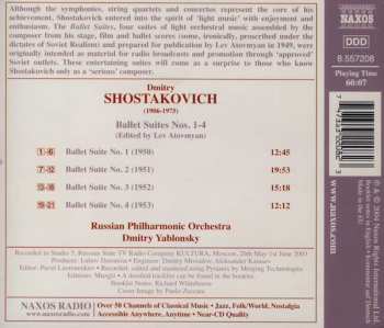 CD Dmitri Shostakovich: Ballet Suites Nos. 1-4 191596