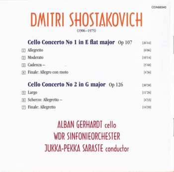 CD Dmitri Shostakovich: Cello Concertos 191455