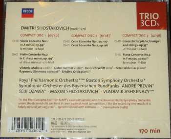 3CD Dmitri Shostakovich: Complete Concertos 45263