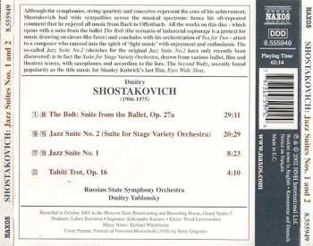 CD Dmitri Shostakovich: Jazz Suites Nos. 1 And 2 117119
