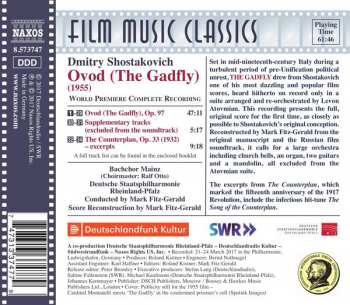 CD Dmitri Shostakovich: Ovod (The Gadfly) - Complete Original Score From The 1955 Film 123355