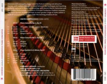 CD Dmitri Shostakovich: Piano Concertos Nos. 1 & 2, Piano Quintet In G Minor 94873