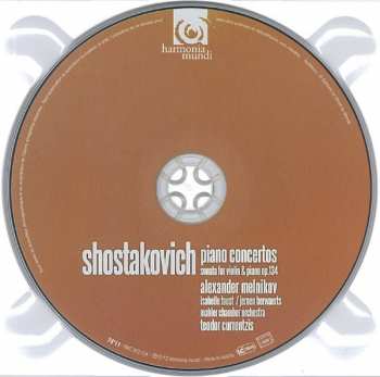 CD Dmitri Shostakovich: Piano Concertos, Sonata For Violin & Piano Op. 134 90982