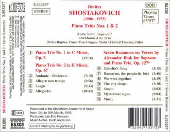 CD Dmitri Shostakovich: Piano Trios Nos. 1 And 2; Seven Romances On Verses By Alexander Blok 338008
