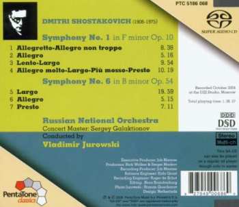 SACD Dmitri Shostakovich: Shostakovich: Symphonies Nos. 1 & 6 119169