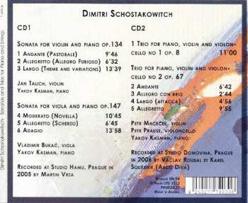 2CD Dmitri Shostakovich: Sonatas And Trios For Piano And Strings 321551