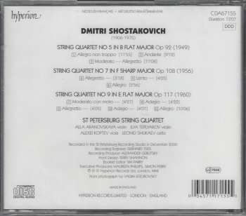 CD Dmitri Shostakovich: String Quartets Nos. 5, 7, 9 330484