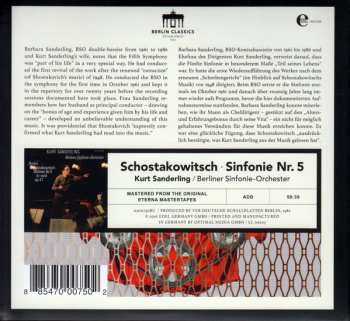 CD Dmitri Shostakovich: Sinfonie Nr. 5 290843