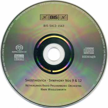 SACD Dmitri Shostakovich: Symphonies Nos. 9 & 12 330733