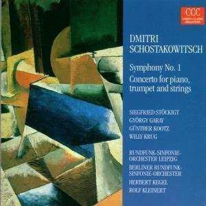 Album Dmitri Shostakovich: Symphony No. 1; Concerto For Piano, Trumpet And Strings