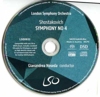 SACD Dmitri Shostakovich: Symphony No 4 326037