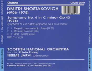 CD Dmitri Shostakovich: Symphony No. 4 In C Minor Op. 43 439332