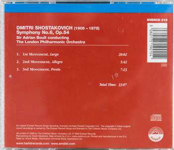 CD Dmitri Shostakovich: Symphony No.6,Op.54 266738