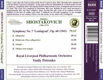 CD Dmitri Shostakovich: Symphony No. 7 'Leningrad' 296217