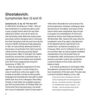 SACD Dmitri Shostakovich: Symphony No.12 'The Year 1917' . Symphony No. 14 498833