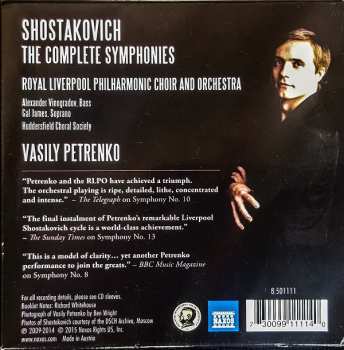 11CD/Box Set Dmitri Shostakovich: The Complete Symphonies 155396