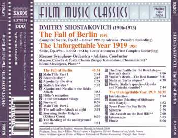 CD Dmitri Shostakovich: The Fall of Berlin • Suite from "The Unforgettable Year 1919" 148440