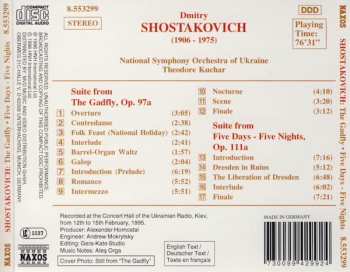 CD Dmitri Shostakovich: The Gadfly / Five Days - Five Nights 442854