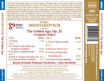 2CD Dmitri Shostakovich: The Golden Age 452571