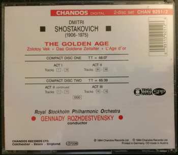 2CD Dmitri Shostakovich: The Golden Age (Complete) 347299
