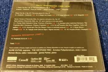 CD Dmitri Shostakovich: Complete Works For Piano Trio 466261