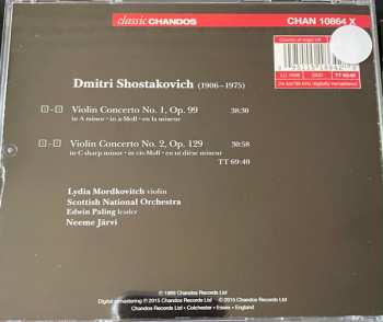 CD Dmitri Shostakovich: Violin Concertos No 1 Op.99 · No 2 Op.129. Lydia Mordkovitch Tribute (1944-2014) 458013