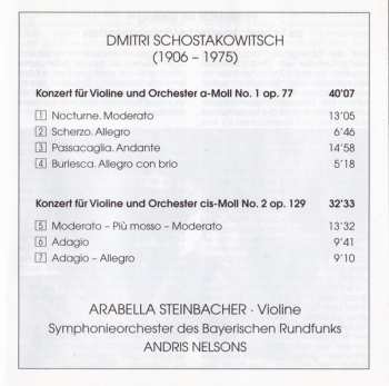 CD Dmitri Shostakovich: Violinkonzert No. 1 & 2 296158