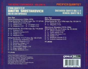 2CD Dmitri Shostakovich: The Soviet Experience: String Quartets Of Dmitri Shostakovich And His Contempories Volume III
