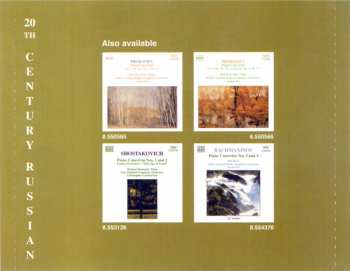 CD Dmitry Kabalevsky: Piano Concertos Nos. 1 and 2 320868