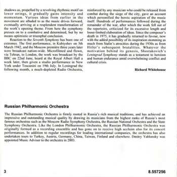 CD Dmitri Shostakovich: Symphony No. 7 'Leningrad' 456869