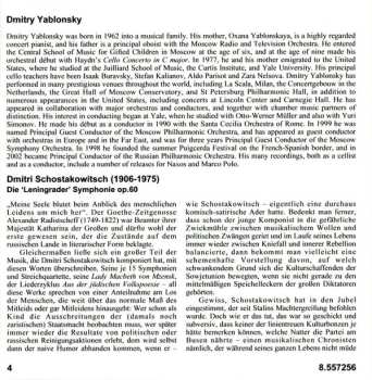 CD Dmitri Shostakovich: Symphony No. 7 'Leningrad' 456869