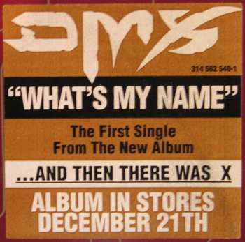 LP DMX: What's My Name 543023