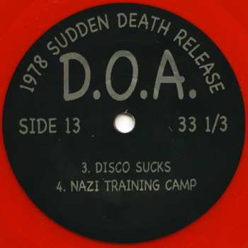SP D.O.A.: Disco Sucks LTD