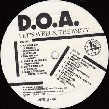 LP D.O.A.: Let's Wreck The Party