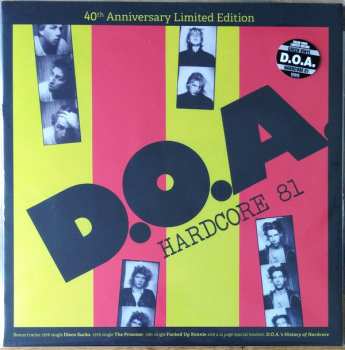 LP D.O.A.: Hardcore 81 CLR 352198