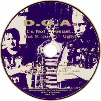 CD D.O.A.: It's Not Unusual... But It Sure Is Ugly! 306182