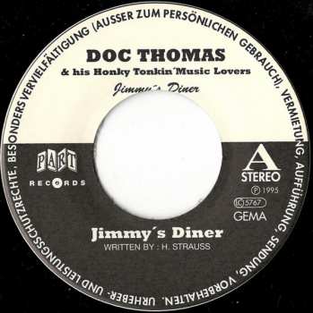 SP Doc Thomas & His Western Ramblers: Jimmy's Diner 84471