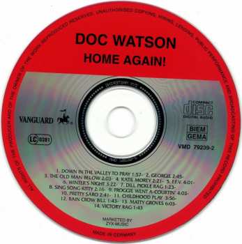 CD Doc Watson: Home Again! 270929