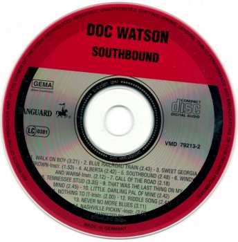 CD Doc Watson: Southbound 261444