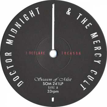 LP Doctor Midnight & The Mercy Cult: I Declare: Treason LTD | CLR 276306