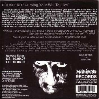 CD Dodsferd: Cursing Your Will To Live 262134