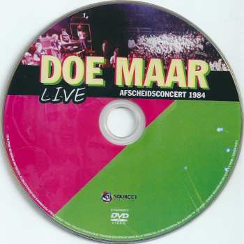 DVD Doe Maar: Live Afscheidsconcert 1984 337353