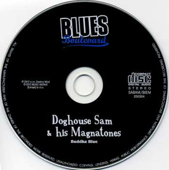 CD Doghouse Sam & His Magnatones: Buddha Blue 232509