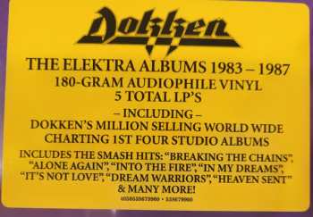5LP/Box Set Dokken: The Elektra Albums 1983-1987 LTD