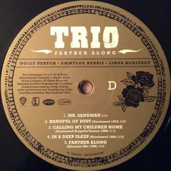 2LP Dolly Parton: Trio: Farther Along 322506