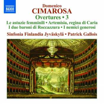 Album Domenico Cimarosa: Ouvertüren Vol.3