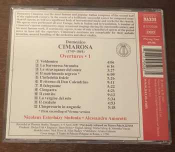 CD Domenico Cimarosa: Overtures • 1 123677